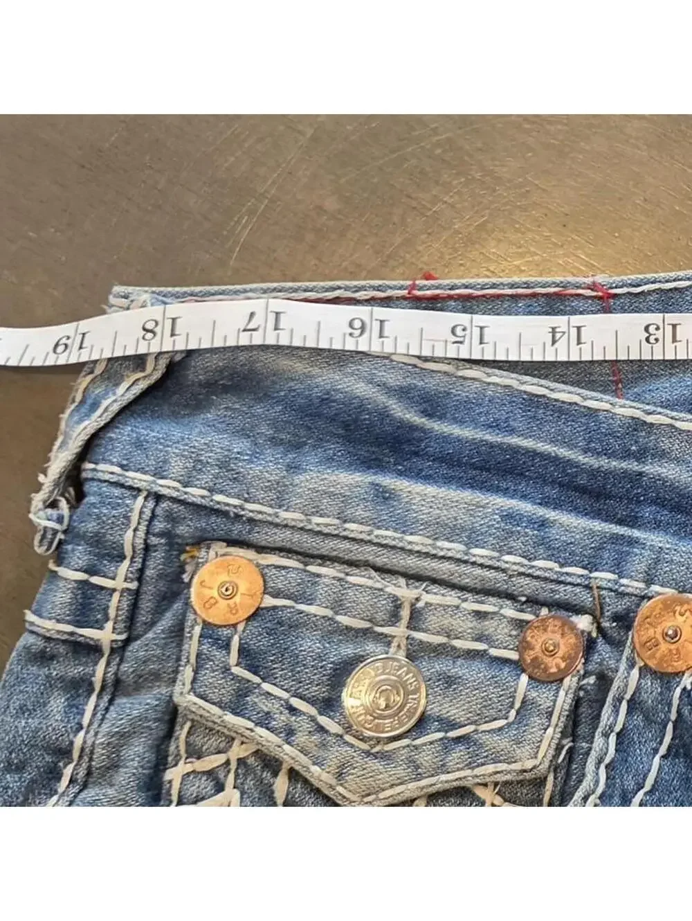 Vintage True Religion Ricky Super T Jeans - USA Flag Tag